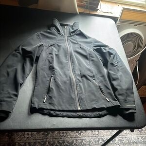 Columbia Black Performance Jacket Water-Resistant Synthetic